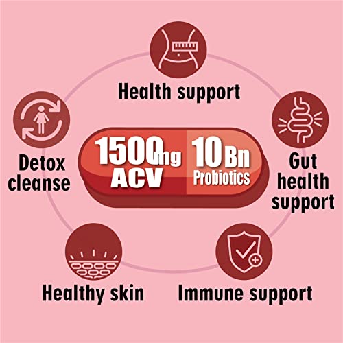 WayLoss 1500mg Apple Cider Vinegar Capsules/Apple Cider Vinegar Pills w/ 10 BILLLION WAY LOSSBuy Supplements Australia