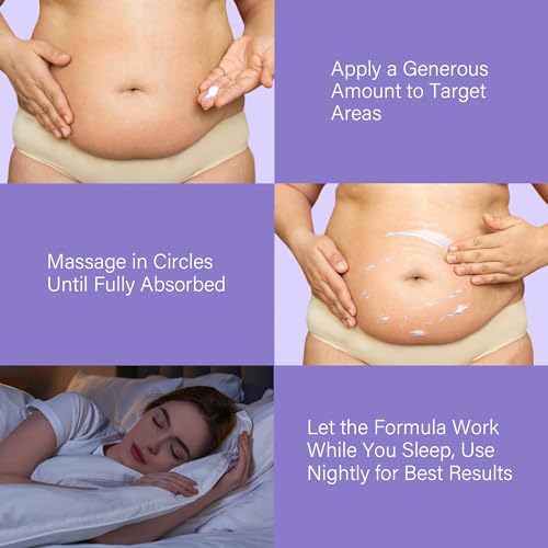Belly Firming Cream, Overnight Toning Body Cream - Skin Tightening & Cellulite Cream COSINGKINBuy Supplements Australia