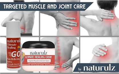 Naturulz Ultimate Healing Cream 4 Ounce Fast-Acting Topical for Backs, Knees, Shoulders, Muscles NaturulzBuy Supplements Australia