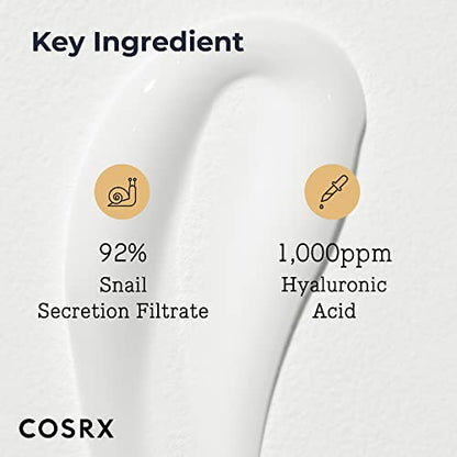 COSRX Snail Mucin 92% Moisturizer 3.52oz/ 100g, Daily Repair Face Gel COSRXBuy Supplements Australia