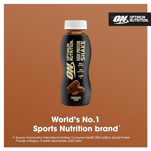 Optimum Nutrition High Protein Shake Bottles, Ready To Drink Healthy Snacks, No added Optimum NutritionBuy Supplements Australia