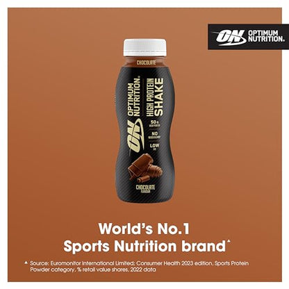 Optimum Nutrition High Protein Shake Bottles, Ready To Drink Healthy Snacks, No added Optimum NutritionBuy Supplements Australia