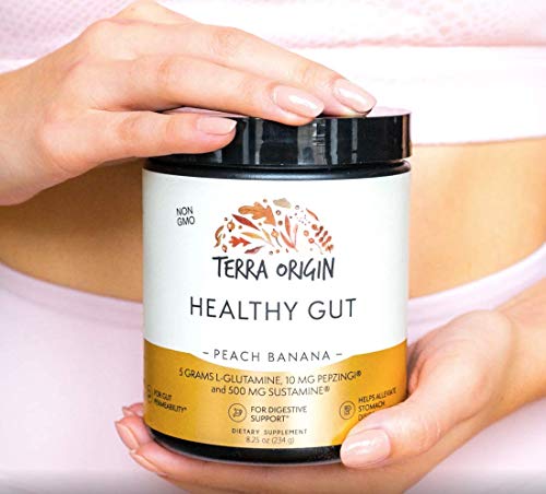 TERRA ORIGIN Healthy Gut Peach Banana | 3-Pack, 90 Servings (Three 30-Serving tubs) TERRA ORIGINBuy Supplements Australia
