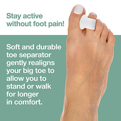ZenToes Gel Toe Separators for Overlapping Toes, Bunions, Big Toe Alignm ZenToesBuy Supplements Australia