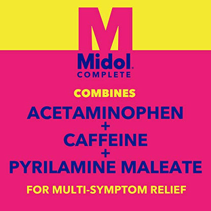 Midol Complete, Menstrual Period Symptoms Relief Including Premenstrual Cramps MidolBuy Supplements Australia