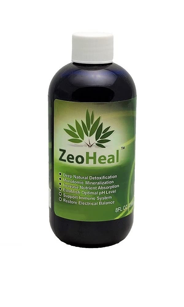 Living Foods USA ZeoHeal - Humic and Fulvic Acid Mineral Supplement 8 Fluid Ounce (2-Pack) Living Foods USABuy Supplements Australia