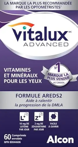 Vitalux Advanced Ocular Multivitamin 60 Count Vitalux