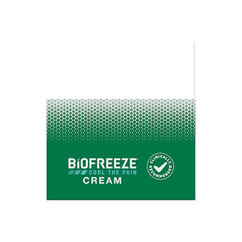 Biofreeze Pain Relief Cream for Knee, Neck, Hip, Joint, Shoulder, & Simple Backache, Arthritis Pain Reliever, Sore Muscle Relief, Cooling Menthol Pain Cream, 3 Oz BiofreezeBuy Supplements Australia