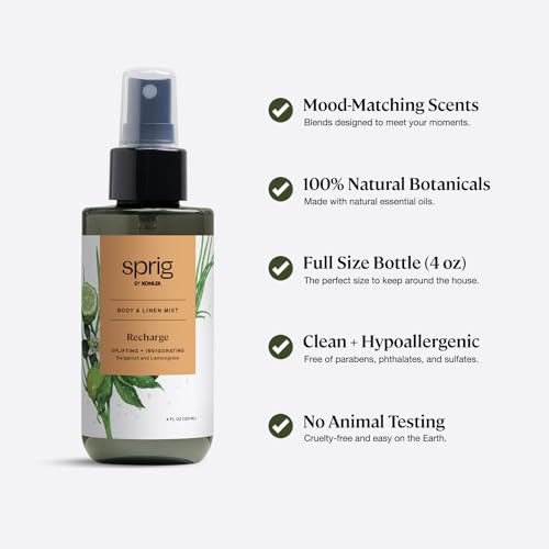 Sprig by Kohler Recharge Body & Linen Mist SPRIG BY KOHLERBuy Supplements Australia