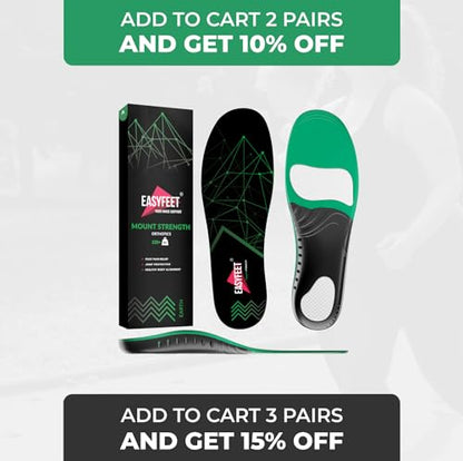 220+ lbs Plantar Fasciitis Strong Arch Support Insoles Inserts Men Women EASYFEETBuy Supplements Australia