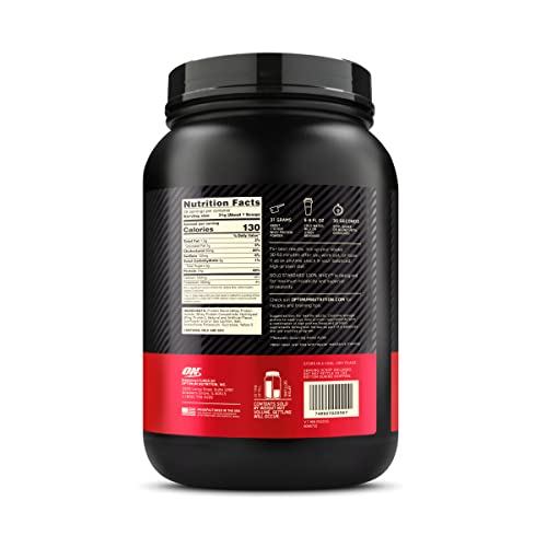 Optimum Nutrition Gold Standard 100% Whey Protein Powder, Banana Cream, 2 Pound Optimum NutritionBuy Supplements Australia