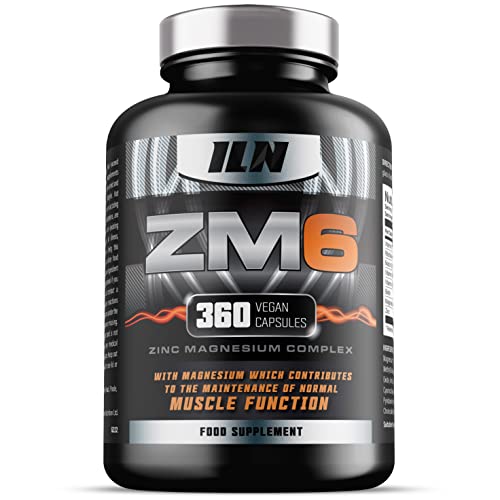 ZM6 - High Strength Zinc Magnesium Supplement - Zinc & Magnesium for Muscle Function Iron Labs NutritionBuy Supplements Australia