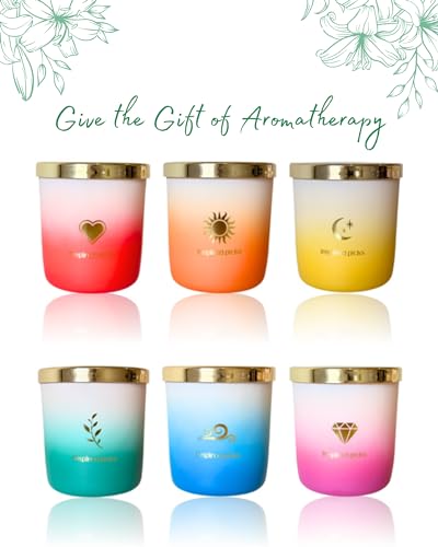 Inspired Picks Refreshing Green Candle – Wood Sage & Sea Salt w/Gold Stemmed Leaves Symbol Inspired PicksBuy Supplements Australia