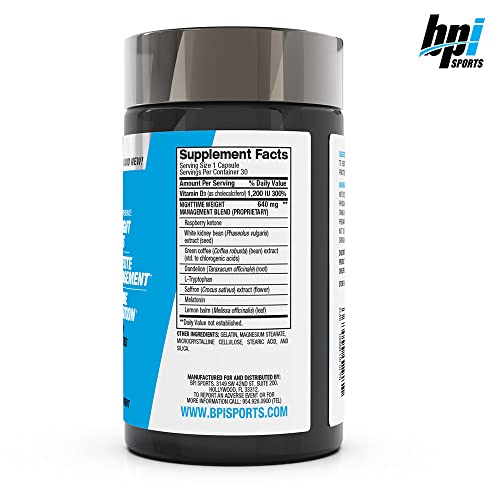 BPI Sports Nite burn – Nighttime Fat Burner & Sleep Support – Keto-Friendly – Weight Loss BPI SportsBuy Supplements Australia