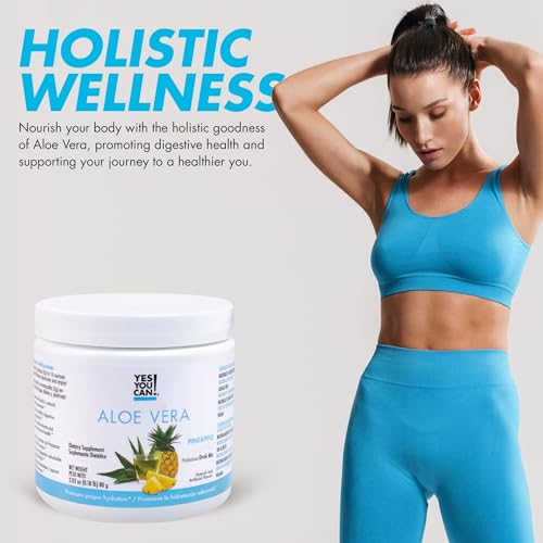 Yes You Can! Organic Aloe Vera Drink Mix - Super Greens Powder - Energy Drink Powder Yes You Can!Buy Supplements Australia