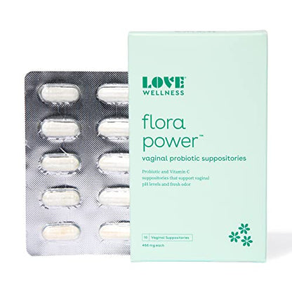 Love Wellness Vaginal Probiotic Suppositories, Flora Power | Fast-Acting Love WellnessBuy Supplements Australia