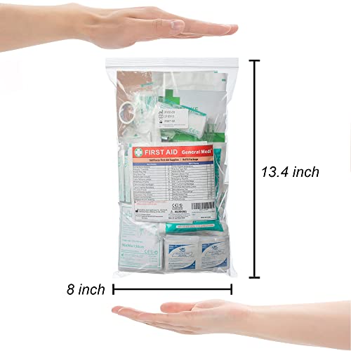 General Medi 160 Piece First Aid Kit Bag Refill Kit - Includes Eyewash, Instant Cold Pack General MediBuy Supplements Australia