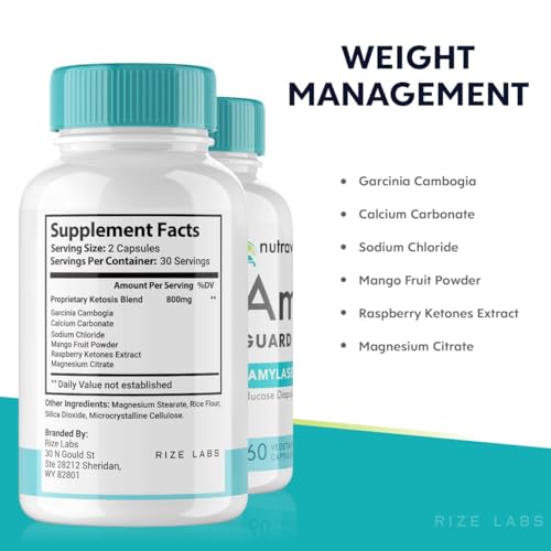 rize labs Nutraville Amyl Guard Dietary Supplement, Nutraville Amyl Guard Weight Loss Pills rize labsBuy Supplements Australia
