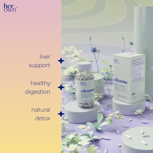 her own Cleanse, Gentle Detox, Supports Healthy Gut, Ocean Algae Cleanse, Prebiotic/Probiotic Blend her ownBuy Supplements Australia