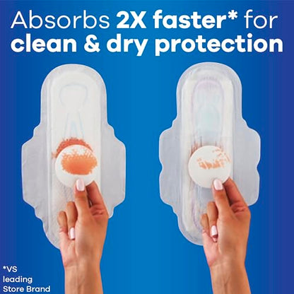 Always Ultra Thin, Feminine Pads For Women, Size 1 Regular Absorbency, With Wings, Unscented, 46 Count AlwaysBuy Supplements Australia