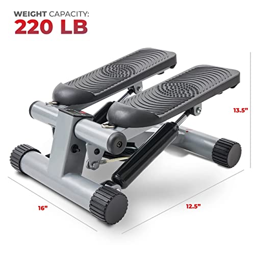 Sunny Health & Fitness Mini Stepper for Exercise Low-Impact Stair Step Cardio Equipment Sunny Health & FitnessBuy Supplements Australia