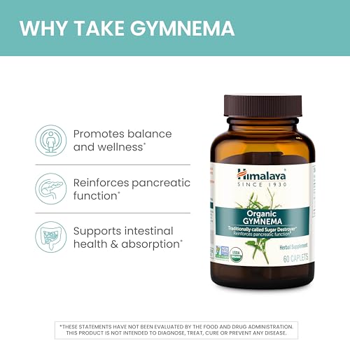 Himalaya Organic Gymnema Herbal Supplement for Weight Management, USDA Certified HimalayaBuy Supplements Australia