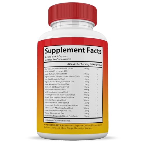 (4 Pack) Vital Fruits and Veggies Supplement Whole Food Red & Green Superfoods Justified LaboratoriesBuy Supplements Australia