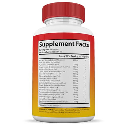 (4 Pack) Vital Fruits and Veggies Supplement Whole Food Red & Green Superfoods Justified LaboratoriesBuy Supplements Australia