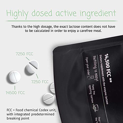 LactoJoy Lactase Pills I 240 Pieces Refill Package I Powerful Lactase Enzymes for Lactose LactoJoyBuy Supplements Australia