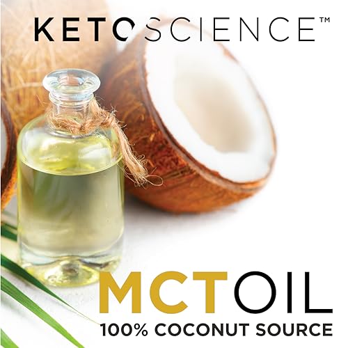 Keto Science Ketogenic MCT Oil Dietary Supplement, Made from 100% Coconuts, Sustained Keto ScienceBuy Supplements Australia