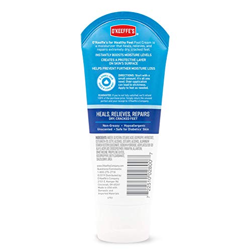 O'Keeffe's for Healthy Feet Foot Cream, Guaranteed Relief for Extremely Dry, Cracked Feet O'Keeffe'sBuy Supplements Australia