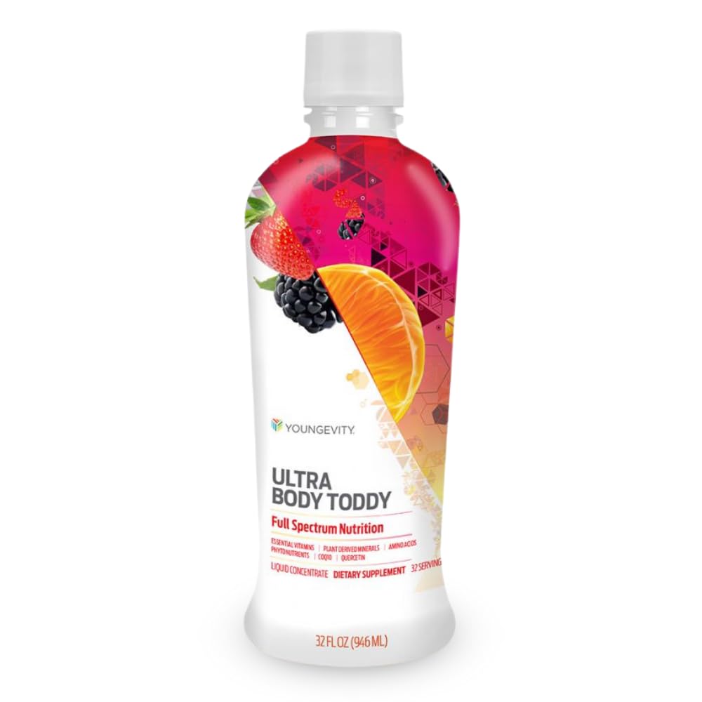 Youngevity Ultra Body Toddy - 100+ Nutrient Mega Multi-Vitamin Mineral Supplement for Men and Women - Enhanced Absorption - Phytonutrients - Amino Acids - (32 Fl Oz) YoungevityBuy Supplements Australia