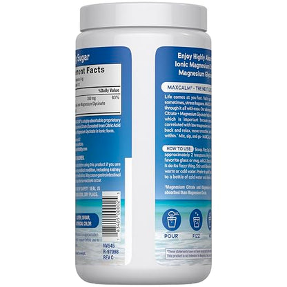 Natural Vitality Calm, Magnesium Supplement, Anti-Stress Drink Mix Powder, Gluten Free, Vegan, & Non-GMO, Original Unflavored, 16 oz