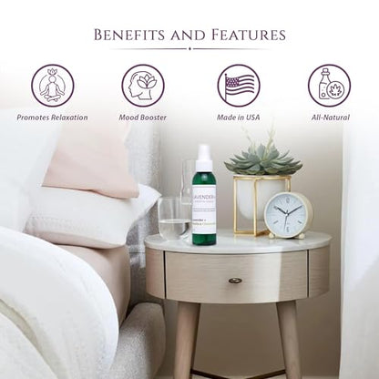Lavender + Essential Scents - Lavender Chamomile & Vanilla Sleep Spray Collection Moonwater ElixirsBuy Supplements Australia