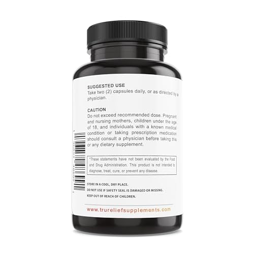 TR TRURELIEF Berberine 1200mg w/Ceylon Cinnamon & Green Tea - 120 Caps TR TRURELIEFBuy Supplements Australia