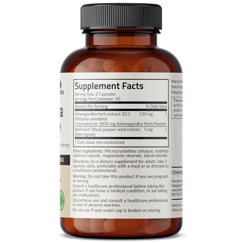 Futurebiotics Ashwagandha Extra Strength Stress & Mood Support with BioPerine FuturebioticsBuy Supplements Australia