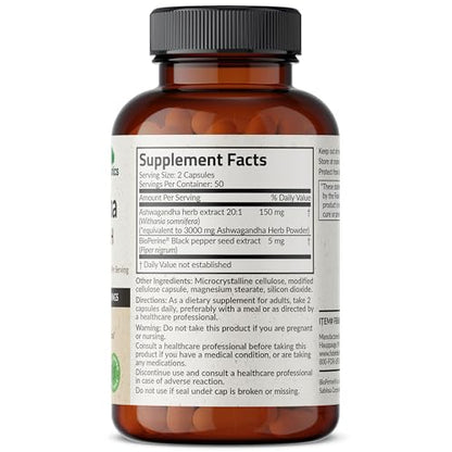 Futurebiotics Ashwagandha Extra Strength Stress & Mood Support with BioPerine FuturebioticsBuy Supplements Australia