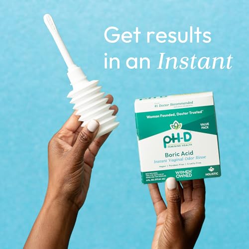 pH-D Feminine Health - Instant Odor Rinse with Boric Acid for Vaginal Odor - Vegan, Paraben-Free pH-D Feminine Health SupportBuy Supplements Australia
