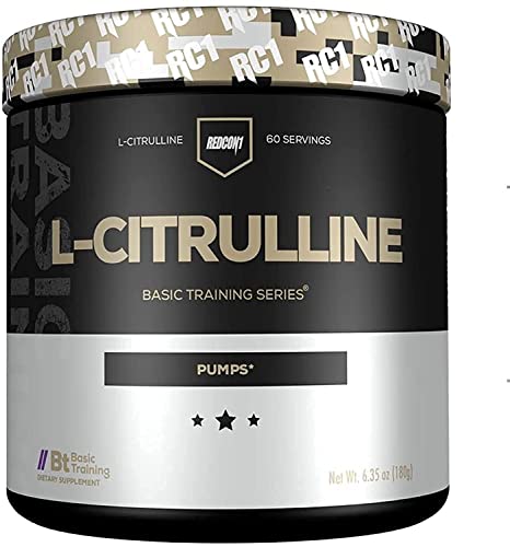 REDCON1 L-Citrulline Pump Formula - Keto Friendly & Gluten Free Nitric Oxide Boosting
