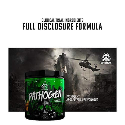 Pathogen Pre Workout - Energy Boosting Preworkout Powder, Energy Inducing Stimulants and Muscle Pump Evoking Compounds, (25 Servings, Nuka Colada)