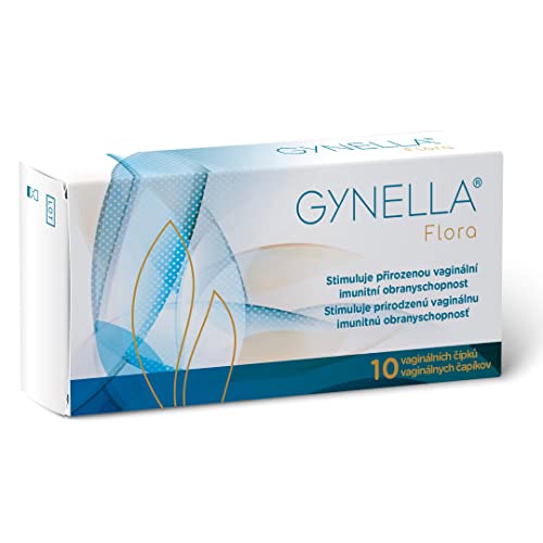 Pharma Brand GYNELLA Flora Vaginal Suppositories 10 Pieces - restores Damaged Vaginal microflora Due to Infection Pharma BrandBuy Supplements Australia