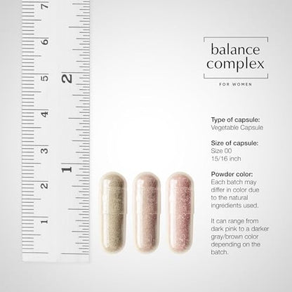 Balance Complex Vaginal Health Dietary Supplement, 60 Capsules Instant BrandsBuy Supplements Australia
