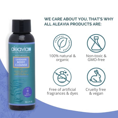 Aleavia - Travel Lavender Body Cleanse - 2 oz. AleaviaBuy Supplements Australia
