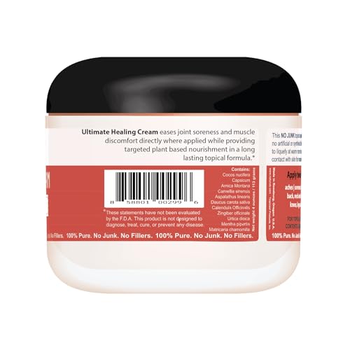 Naturulz Ultimate Healing Cream 4 Ounce Fast-Acting Topical for Backs, Knees, Shoulders, Muscles NaturulzBuy Supplements Australia