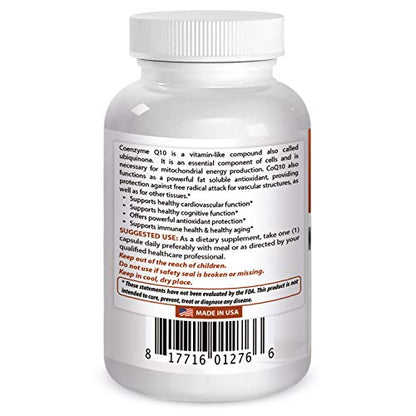 Best Naturals COQ10 100 mg 120 Capsules Best NaturalsBuy Supplements Australia