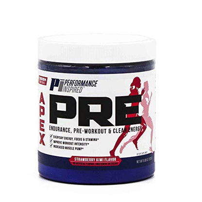 PERFORMANCE INSPIRED Nutrition - APEX Pre Workout Powder - Increase Energy & Endurance