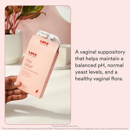 Love Wellness The Killer, Good Girl Probiotics, pH Balancing Cleanser | Boric Acid Suppositories Love WellnessBuy Supplements Australia