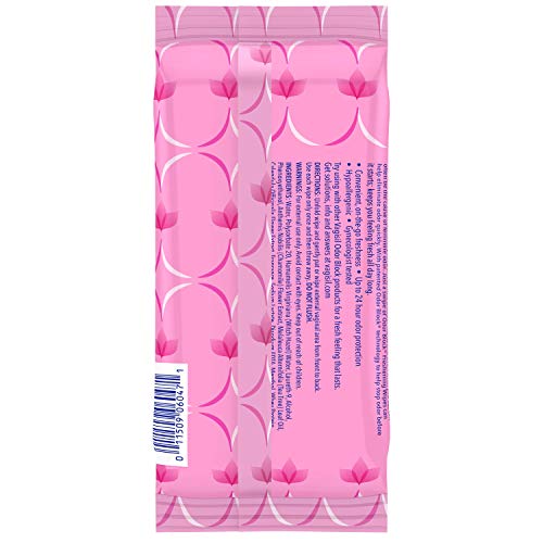 Vagisil Odor Block Daily Freshening Wipes for Feminine Hygiene in Resealable Pouch VagisilBuy Supplements Australia