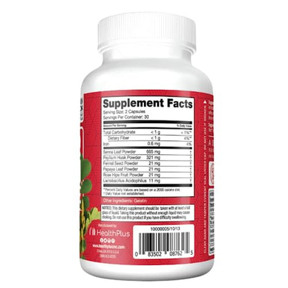 Health Plus Super Colon Cleanse Digestive Support | Constipation Relief to Reduce Bloating Health PlusBuy Supplements Australia