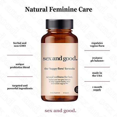 The Happy Flora Formula, Vaginal Health Supplements, Probiotics and Herbal Supplements Sex And GoodBuy Supplements Australia